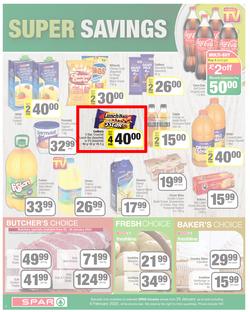 SPAR COUNTRY EASTERN CAPE : Lower Than Low Prices (25 January - 6 February 2022) | Valid In Amahlathi, Bedford, Buffalo Flats, Cala, Centane, Hankey, Komga, Nemato, Patensie, Peddie, Zastron, page 2