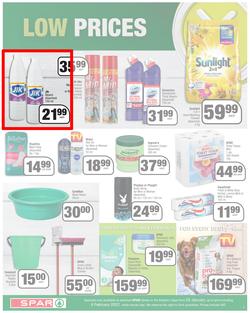 SPAR COUNTRY EASTERN CAPE : Lower Than Low Prices (25 January - 6 February 2022) | Valid In Amahlathi, Bedford, Buffalo Flats, Cala, Centane, Hankey, Komga, Nemato, Patensie, Peddie, Zastron, page 3