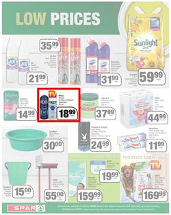 SPAR COUNTRY EASTERN CAPE : Lower Than Low Prices (25 January - 6 February 2022) | Valid In Amahlathi, Bedford, Buffalo Flats, Cala, Centane, Hankey, Komga, Nemato, Patensie, Peddie, Zastron, page 3