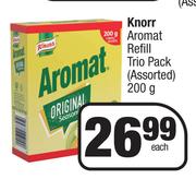 Knorr Aromat Refill Trio Pack (Assorted)-200g Each 