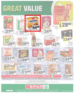 SPAR COUNTRY EASTERN CAPE : Lower Than Low Prices (25 January - 6 February 2022) | Valid In Amahlathi, Bedford, Buffalo Flats, Cala, Centane, Hankey, Komga, Nemato, Patensie, Peddie, Zastron, page 4