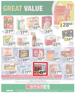 SPAR COUNTRY EASTERN CAPE : Lower Than Low Prices (25 January - 6 February 2022) | Valid In Amahlathi, Bedford, Buffalo Flats, Cala, Centane, Hankey, Komga, Nemato, Patensie, Peddie, Zastron, page 4