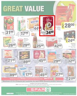 SPAR COUNTRY EASTERN CAPE : Lower Than Low Prices (25 January - 6 February 2022) | Valid In Amahlathi, Bedford, Buffalo Flats, Cala, Centane, Hankey, Komga, Nemato, Patensie, Peddie, Zastron, page 4