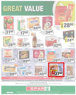 SPAR COUNTRY EASTERN CAPE : Lower Than Low Prices (25 January - 6 February 2022) | Valid In Amahlathi, Bedford, Buffalo Flats, Cala, Centane, Hankey, Komga, Nemato, Patensie, Peddie, Zastron, page 4