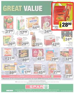 SPAR COUNTRY EASTERN CAPE : Lower Than Low Prices (25 January - 6 February 2022) | Valid In Amahlathi, Bedford, Buffalo Flats, Cala, Centane, Hankey, Komga, Nemato, Patensie, Peddie, Zastron, page 4