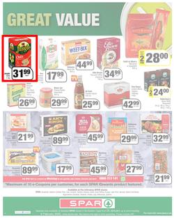 SPAR COUNTRY EASTERN CAPE : Lower Than Low Prices (25 January - 6 February 2022) | Valid In Amahlathi, Bedford, Buffalo Flats, Cala, Centane, Hankey, Komga, Nemato, Patensie, Peddie, Zastron, page 4