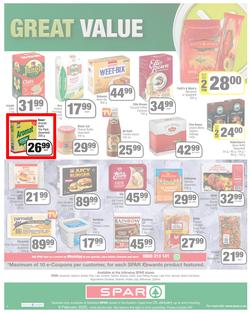 SPAR COUNTRY EASTERN CAPE : Lower Than Low Prices (25 January - 6 February 2022) | Valid In Amahlathi, Bedford, Buffalo Flats, Cala, Centane, Hankey, Komga, Nemato, Patensie, Peddie, Zastron, page 4