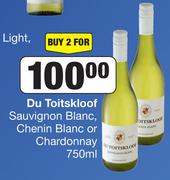 Du Toitskloof Sauvignon Blanc, Chenin Blanc Or Chardonnay-For 2 x 750ml