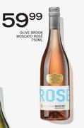 Olive Brook Moscato Rose-750ml
