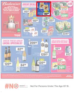 SPAR COUNTRY EASTERN CAPE : Lower Than Low Prices (25 January - 6 February 2022) | Valid In Amahlathi, Bedford, Buffalo Flats, Cala, Centane, Hankey, Komga, Nemato, Patensie, Peddie, Zastron, page 8