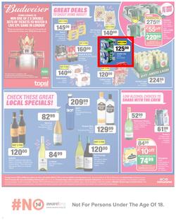 SPAR COUNTRY EASTERN CAPE : Lower Than Low Prices (25 January - 6 February 2022) | Valid In Amahlathi, Bedford, Buffalo Flats, Cala, Centane, Hankey, Komga, Nemato, Patensie, Peddie, Zastron, page 8