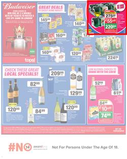 SPAR COUNTRY EASTERN CAPE : Lower Than Low Prices (25 January - 6 February 2022) | Valid In Amahlathi, Bedford, Buffalo Flats, Cala, Centane, Hankey, Komga, Nemato, Patensie, Peddie, Zastron, page 8