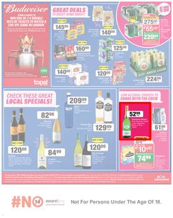 SPAR COUNTRY EASTERN CAPE : Lower Than Low Prices (25 January - 6 February 2022) | Valid In Amahlathi, Bedford, Buffalo Flats, Cala, Centane, Hankey, Komga, Nemato, Patensie, Peddie, Zastron, page 8