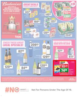 SPAR COUNTRY EASTERN CAPE : Lower Than Low Prices (25 January - 6 February 2022) | Valid In Amahlathi, Bedford, Buffalo Flats, Cala, Centane, Hankey, Komga, Nemato, Patensie, Peddie, Zastron, page 8