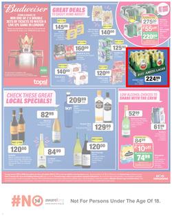 SPAR COUNTRY EASTERN CAPE : Lower Than Low Prices (25 January - 6 February 2022) | Valid In Amahlathi, Bedford, Buffalo Flats, Cala, Centane, Hankey, Komga, Nemato, Patensie, Peddie, Zastron, page 8