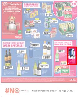 SPAR COUNTRY EASTERN CAPE : Lower Than Low Prices (25 January - 6 February 2022) | Valid In Amahlathi, Bedford, Buffalo Flats, Cala, Centane, Hankey, Komga, Nemato, Patensie, Peddie, Zastron, page 8