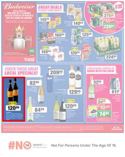 SPAR COUNTRY EASTERN CAPE : Lower Than Low Prices (25 January - 6 February 2022) | Valid In Amahlathi, Bedford, Buffalo Flats, Cala, Centane, Hankey, Komga, Nemato, Patensie, Peddie, Zastron, page 8