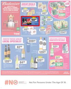 SPAR COUNTRY EASTERN CAPE : Lower Than Low Prices (25 January - 6 February 2022) | Valid In Amahlathi, Bedford, Buffalo Flats, Cala, Centane, Hankey, Komga, Nemato, Patensie, Peddie, Zastron, page 8