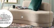 Curved Daybed 180 (l) x 80 (w) x 64 (h)cm