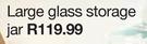 Large Glass Storage Jar-Each
