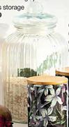 Large Glass Storage Jar-Each