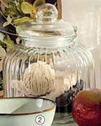 Medium Glass Storage Jar-Each