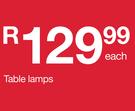 Table Lamps-Each
