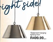 Statement Hanging Lighting-Each