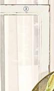 Distressed Plain White Mirror-175 x 90cm