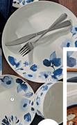 Floral Dinner Plate & Bowl-Each