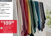 Chenille Bath Sheets 90 x 160cm