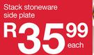 Stack Stoneware Side Plate-Each