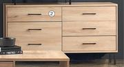 Pembrooke 6 Drawer Unit (135) x (45) x (73.5cm)