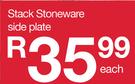 Stack Stoneware Side Plate-Each