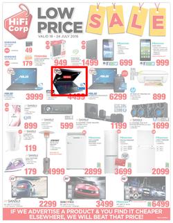 HiFi Corp : Low Price Sale (18 Jul - 24 Jul 2016), page 1