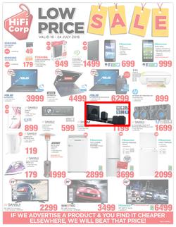HiFi Corp : Low Price Sale (18 Jul - 24 Jul 2016), page 1