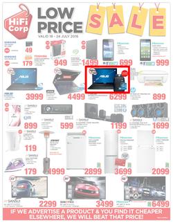 HiFi Corp : Low Price Sale (18 Jul - 24 Jul 2016), page 1