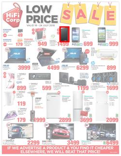 HiFi Corp : Low Price Sale (18 Jul - 24 Jul 2016), page 1