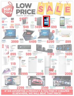HiFi Corp : Low Price Sale (18 Jul - 24 Jul 2016), page 1