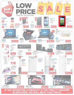 HiFi Corp : Low Price Sale (18 Jul - 24 Jul 2016), page 1