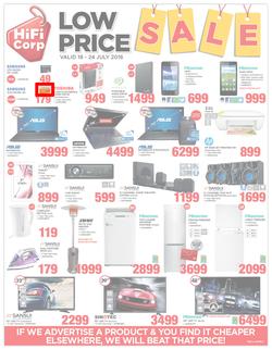 HiFi Corp : Low Price Sale (18 Jul - 24 Jul 2016), page 1