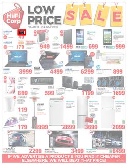 HiFi Corp : Low Price Sale (18 Jul - 24 Jul 2016), page 1