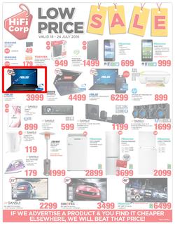 HiFi Corp : Low Price Sale (18 Jul - 24 Jul 2016), page 1