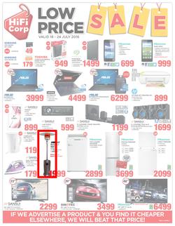 HiFi Corp : Low Price Sale (18 Jul - 24 Jul 2016), page 1
