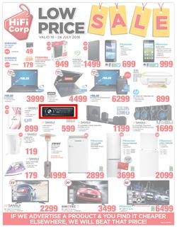 HiFi Corp : Low Price Sale (18 Jul - 24 Jul 2016), page 1