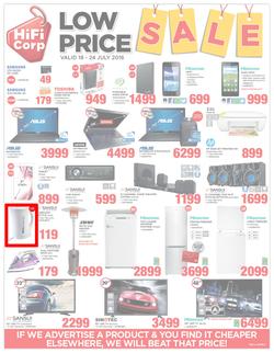 HiFi Corp : Low Price Sale (18 Jul - 24 Jul 2016), page 1
