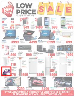 HiFi Corp : Low Price Sale (18 Jul - 24 Jul 2016), page 1