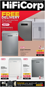 HiFi Corp : Defy Dishwashers (29 April - 23 May 2022)