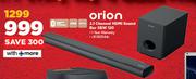 Orion 2.1 Channel HDMI Sound Bar SBW 120