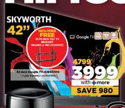 Skyworth 42" Google TV 42E6500G